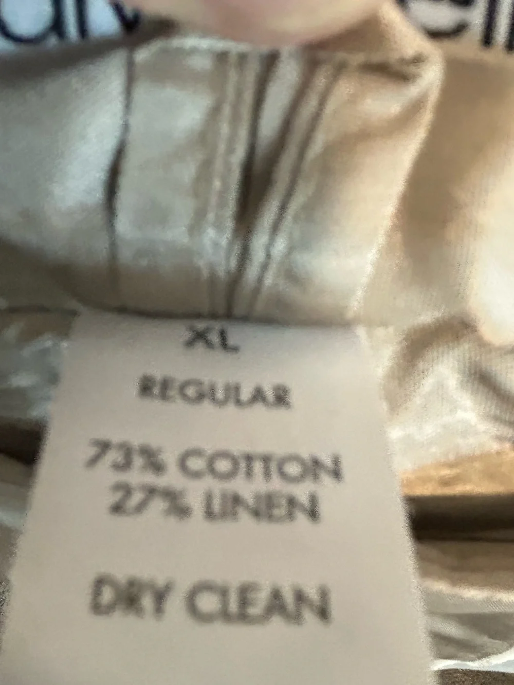 Calvin Klein Men's White Single-Breasted Blazer